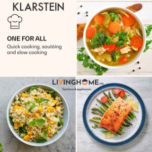 Nồi áp suất đa năng Klarstein KL-48L với 15 chương trình nấu mạnh mẽ 18 Nồi áp suất đa năng Klarstein KL-48L với 15 chương trình nấu mạnh mẽ