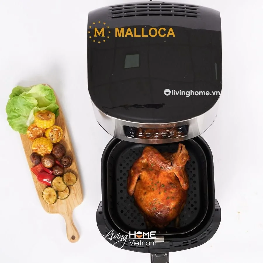 Nồi chiên không dầu Malloca MAF-06 dung tích 6L kiểu dáng hiện đại tinh tế 7 Nồi chiên không dầu Malloca MAF-06 dung tích 6L kiểu dáng hiện đại tinh tế - Ảnh 5