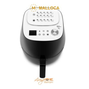 Nồi chiên không dầu Malloca MAF-09B thể tích 3L màu đen trắng cao cấp sang trọng