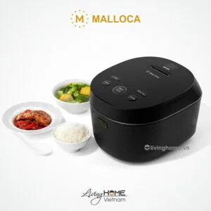 Alternative view of Nồi cơm điện Malloca MRC-IH01E cao tần dung tích 1.2L màu đen sang trọng