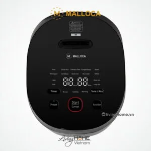 Nồi cơm điện Malloca MRC-IH01E cao tần dung tích 1.2L màu đen sang trọng 9 Nồi cơm điện Malloca MRC-IH01E cao tần dung tích 1.2L màu đen sang trọng