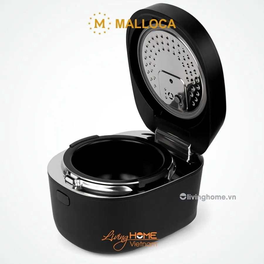 Nồi cơm điện Malloca MRC-IH01E cao tần dung tích 1.2L màu đen sang trọng 6 Nồi cơm điện Malloca MRC-IH01E cao tần dung tích 1.2L màu đen sang trọng - Ảnh 4