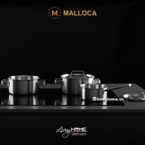 Alternative view of Bộ nồi Malloca SA-2030 inox 6 món cao cấp
