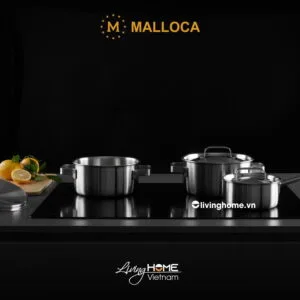 Bộ nồi Malloca SA-2030 inox 6 món cao cấp 7 Bộ nồi Malloca SA-2030 inox 6 món cao cấp