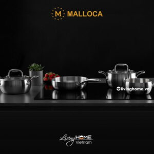 Alternative view of Bộ nồi Malloca SA-2041 inox 9 món cao cấp