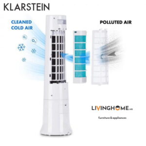 Quạt hơi nước Klarstein KL-HIGHAWN WHITE chiều cao 90cm - 4kg