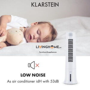 Quạt hơi nước Klarstein KL-HIGHAWN WHITE chiều cao 90cm - 4kg