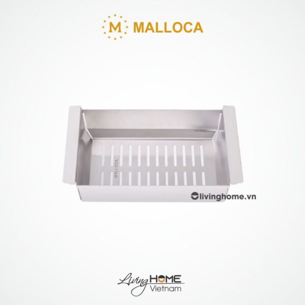 Rổ chậu rửa Malloca L-23 inox tiện lợi cao cấp