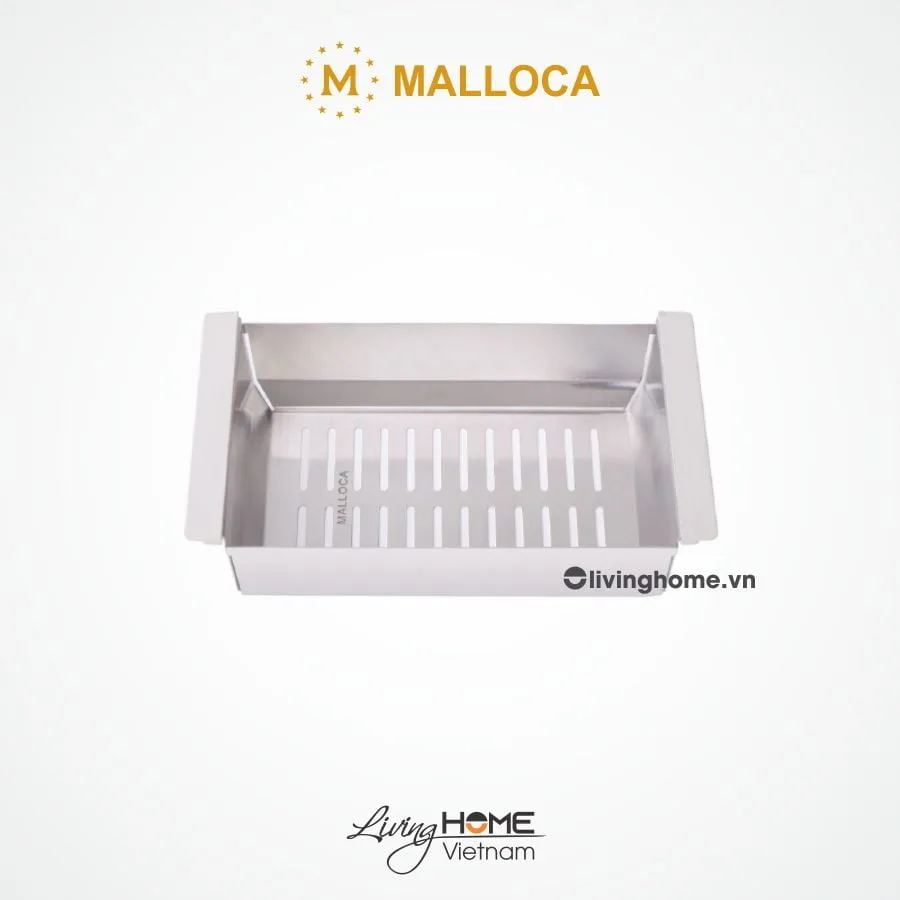 Rổ chậu rửa Malloca L-24 inox tiện lợi cao cấp