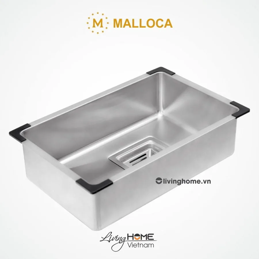 Rổ chậu rửa Malloca L-84 inox tiện lợi cao cấp - Ảnh 2
