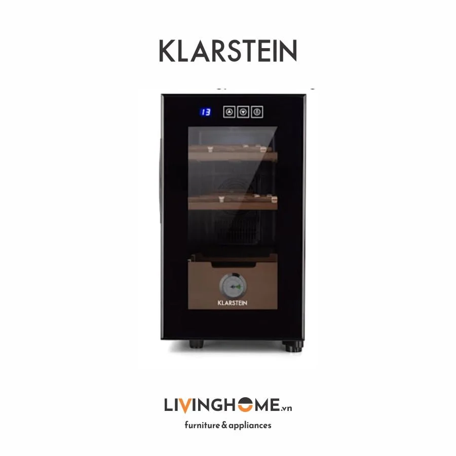 Tủ cigar Klarstein KL-EL PRESIDENT 23L điều khiển cảm ứng đèn Led hiện đại - Ảnh 4