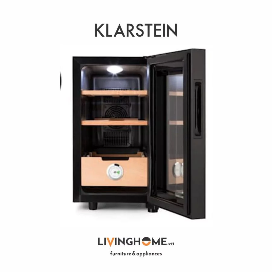 Tủ cigar Klarstein KL-EL PRESIDENT 23L điều khiển cảm ứng đèn Led hiện đại - Ảnh 3