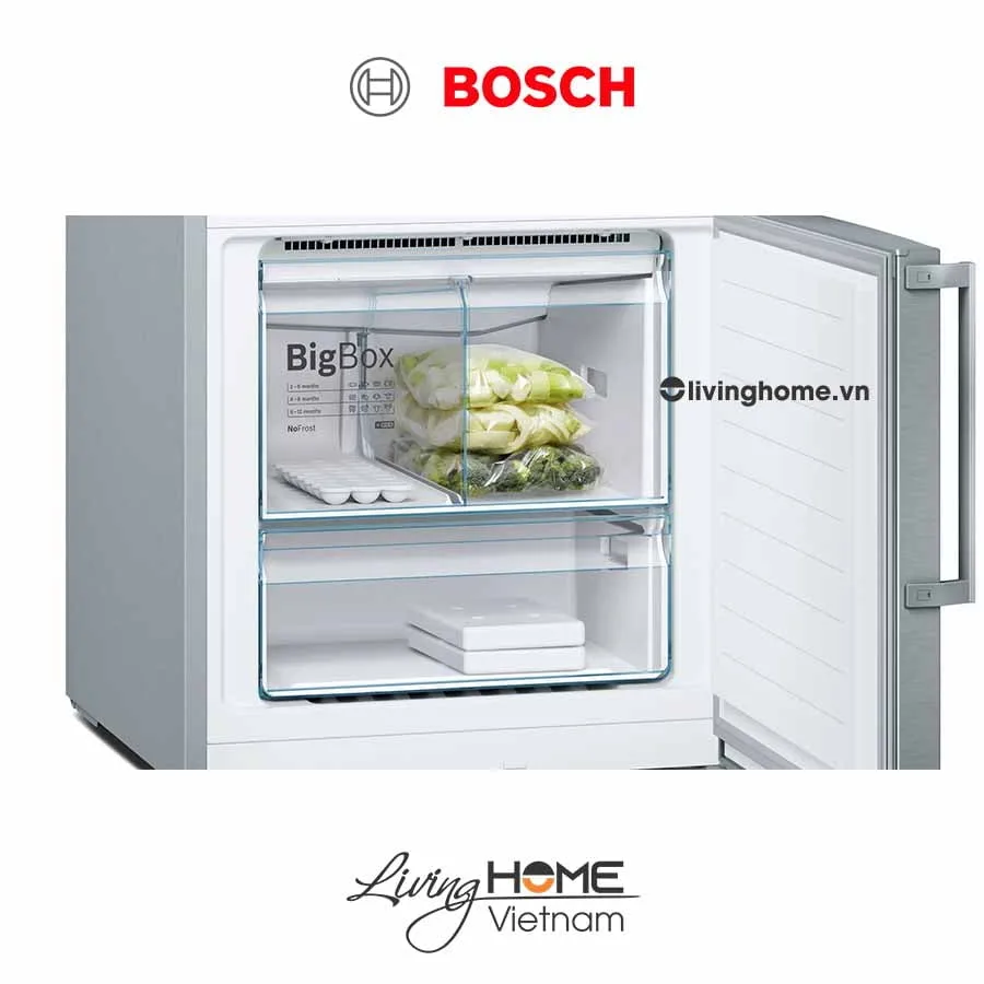 Tủ lạnh Bosch KGN56XI40J - Đơn 2 cánh 559 lít 8 Tủ lạnh Bosch KGN56XI40J - Đơn 2 cánh 559 lít - Ảnh 6