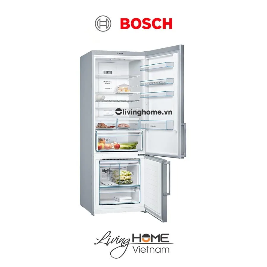 Tủ lạnh Bosch KGN56XI40J - Đơn 2 cánh 559 lít 4 Tủ lạnh Bosch KGN56XI40J - Đơn 2 cánh 559 lít - Ảnh 2