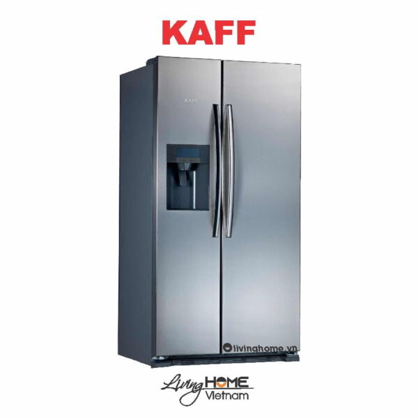 Tủ lạnh Kaff KF-SBS600BWT tiêu chuẩn năng lượng Châu Âu