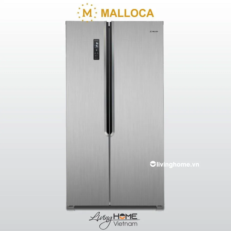 Tủ lạnh Malloca MF-521SBS Side by Side hai cửa dung tích 521L 3 Tủ lạnh Malloca MF-521SBS Side by Side hai cửa dung tích 521L