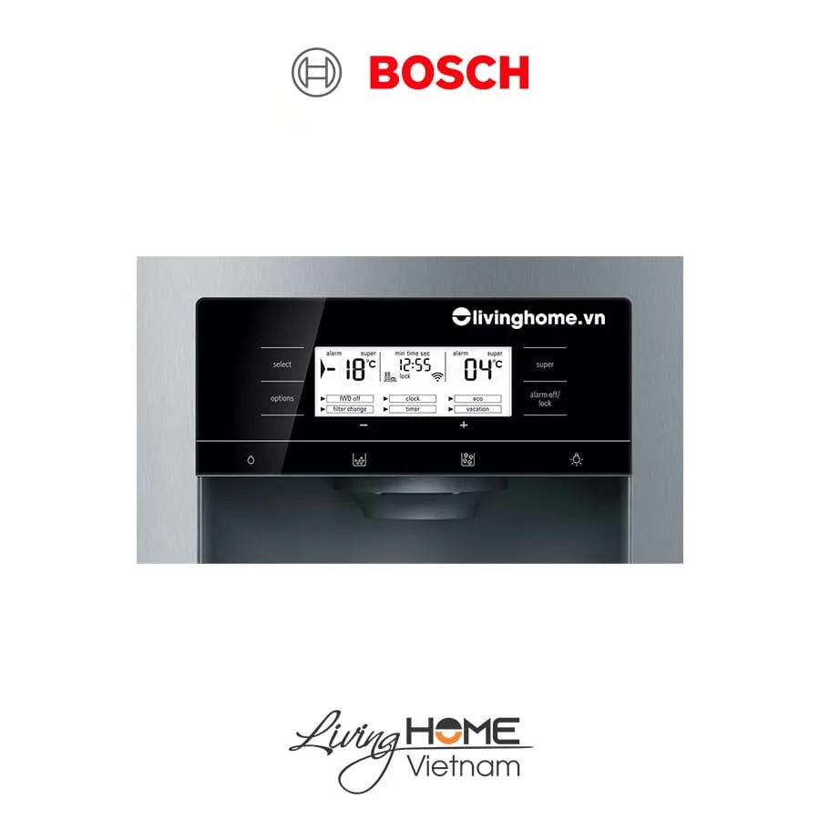 Tủ lạnh Bosch KAD92HI31 - side by side 636 lít kết nối Home Connect 11 Tủ lạnh Bosch KAD92HI31 - side by side 636 lít kết nối Home Connect - Ảnh 9