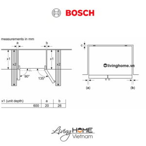 Tủ lạnh Bosch KAG93AIEPG - side by side 560 lít 25 Tủ lạnh Bosch KAG93AIEPG - side by side 560 lít