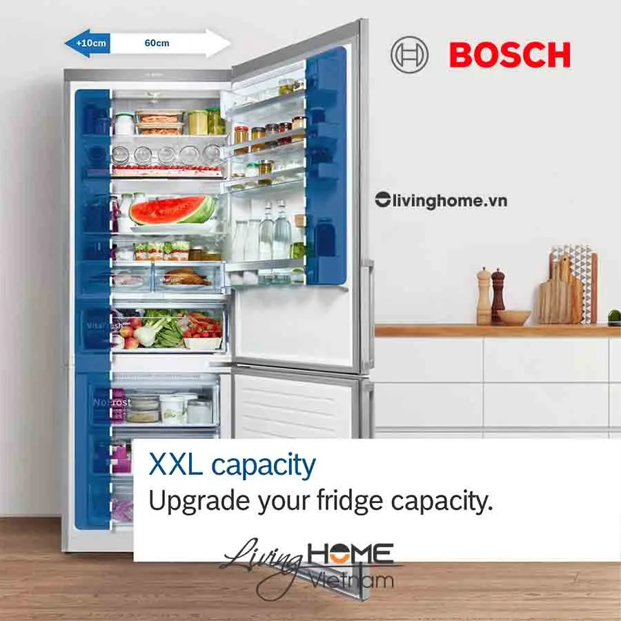 Tủ lạnh Bosch KAN93VIFPG - side by side 580 lít - Ảnh 11