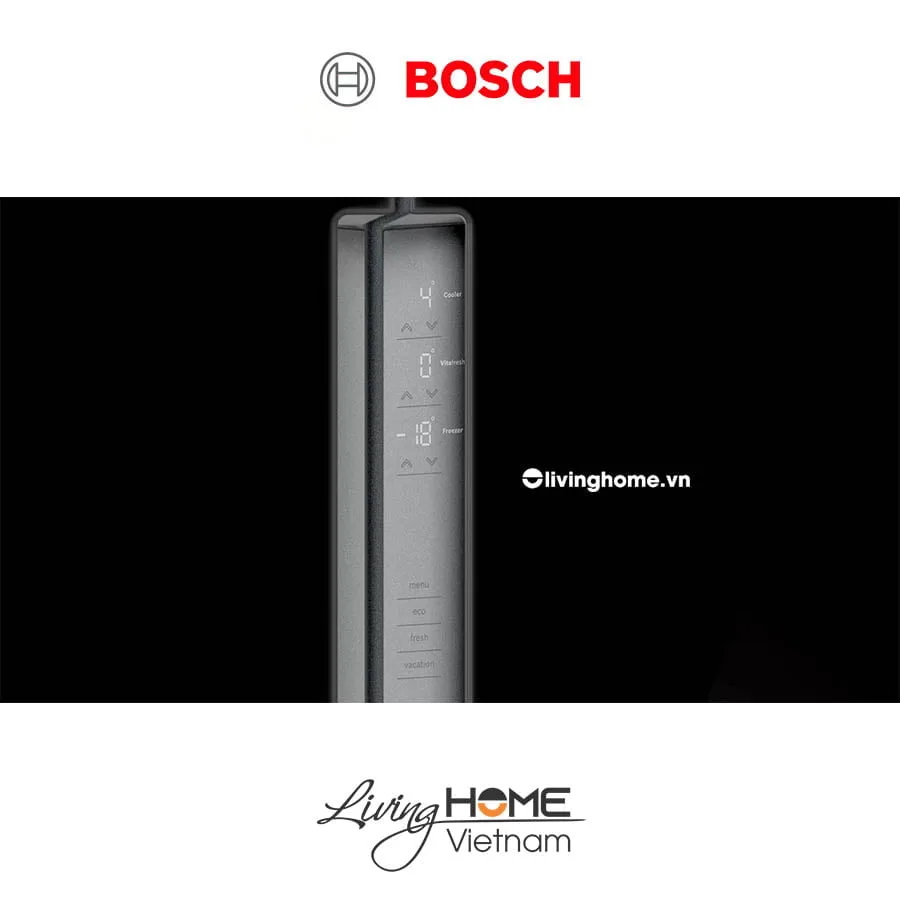 Tủ lạnh Bosch KFN86AA76J - Kiểu Pháp 540 lít kết nối Home Connect 5 Tủ lạnh Bosch KFN86AA76J - Kiểu Pháp 540 lít kết nối Home Connect - Ảnh 3