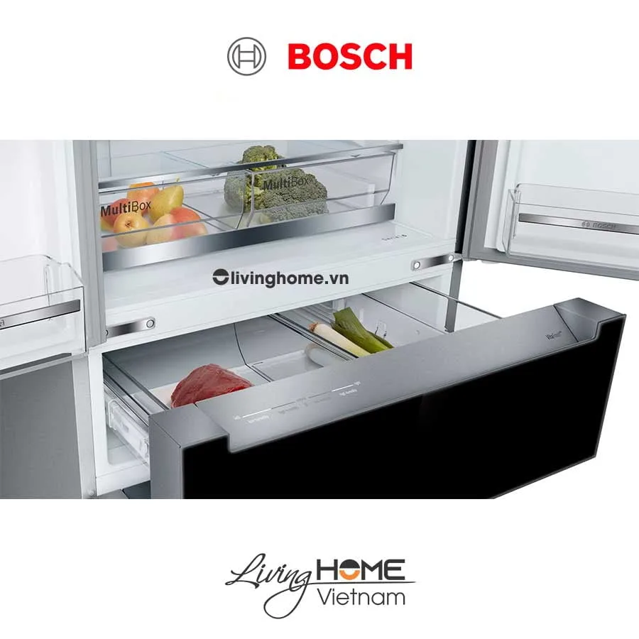 Tủ lạnh Bosch KFN86AA76J - Kiểu Pháp 540 lít kết nối Home Connect 7 Tủ lạnh Bosch KFN86AA76J - Kiểu Pháp 540 lít kết nối Home Connect - Ảnh 5
