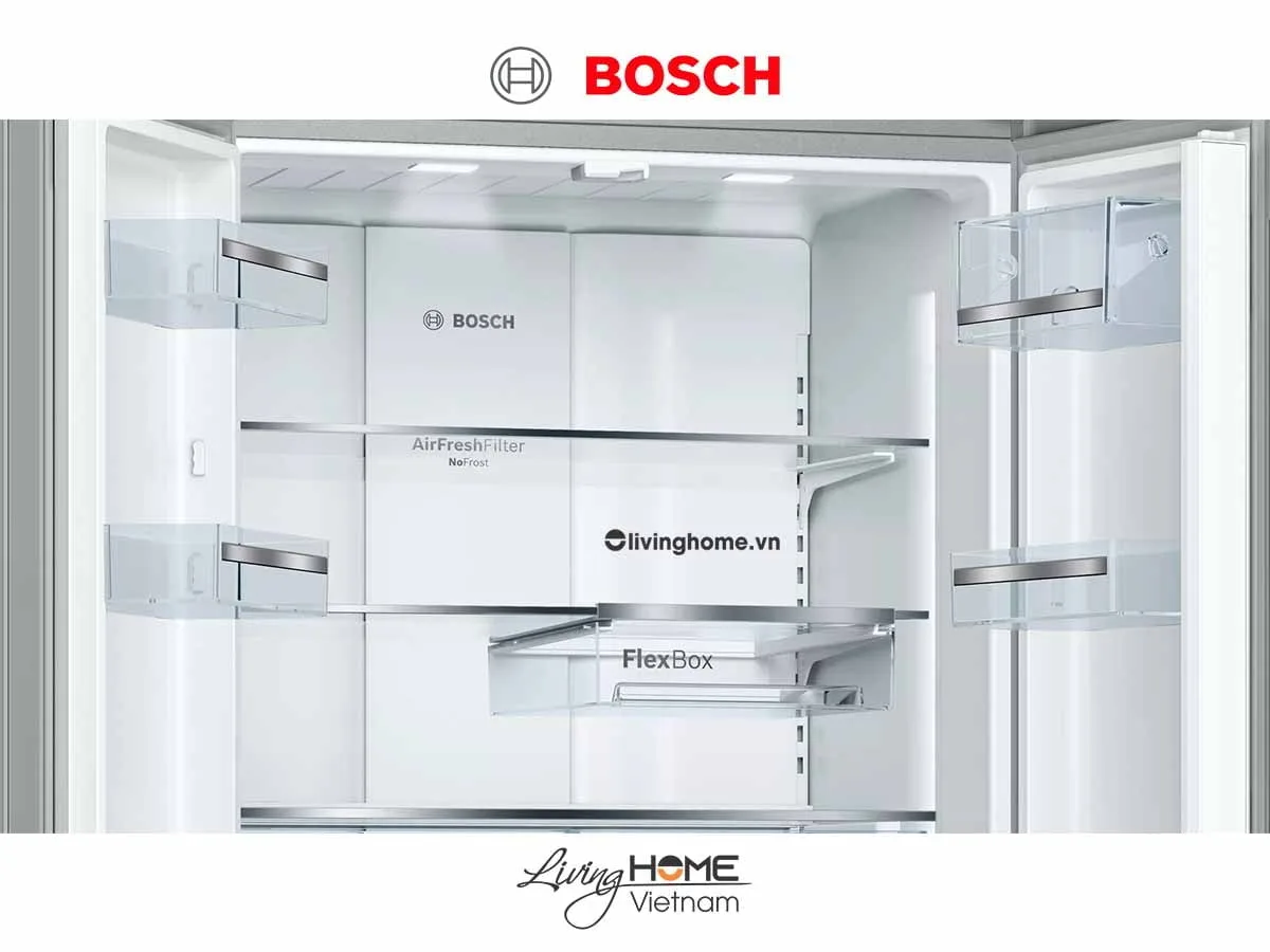 Tủ lạnh Bosch KFN86AA76J - Kiểu Pháp 540 lít kết nối Home Connect 9 Tủ lạnh Bosch KFN86AA76J - Kiểu Pháp 540 lít kết nối Home Connect - Ảnh 7