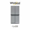 Tủ lạnh Whirlpool WFQ590NSSV 4 cửa 594lít màu xám sang trọng