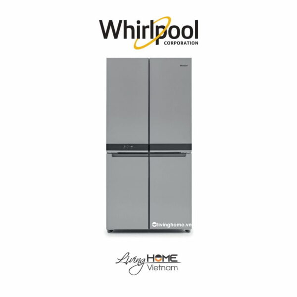 Tủ Lạnh Whirlpool Wfq590Nssv 4 Cửa 594Lít Màu Xám Sang Trọng