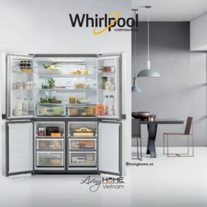 Tủ lạnh Whirlpool WFQ590NSSV 4 cửa 594lít màu xám sang trọng 9 Tủ lạnh Whirlpool WFQ590NSSV 4 cửa 594lít màu xám sang trọng