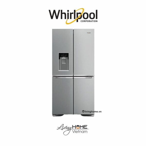 Tủ Lạnh Whirlpool Wfq590Wssv 4 Cửa 592Lít Màu Xám Hiện Đại