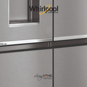 Alternative view of Tủ lạnh Whirlpool WFQ590WSSV 4 cửa 592lít màu xám hiện đại