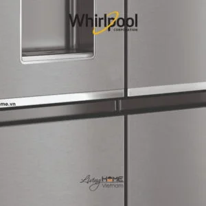 Alternative view of Tủ lạnh Whirlpool WFQ590WSSV 4 cửa 592lít màu xám hiện đại