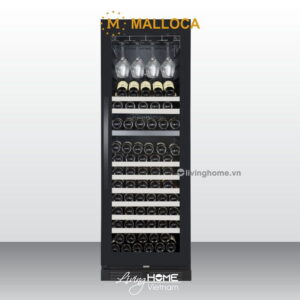 Tủ bảo quản rượu Malloca MWC-180BG 154 chai hiện đại đẳng cấp