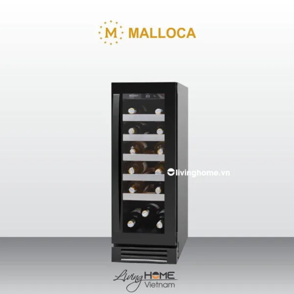 Tủ bảo quản rượu Malloca MWC-20BG 20 chai nhỏ gọn tinh tế