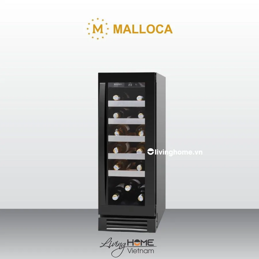 Tủ bảo quản rượu Malloca MWC-20BG 20 chai nhỏ gọn tinh tế 3 Tủ bảo quản rượu Malloca MWC-20BG 20 chai nhỏ gọn tinh tế