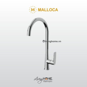 Alternative view of Vòi rửa chén Malloca K77C đồng thau mạ Chrome