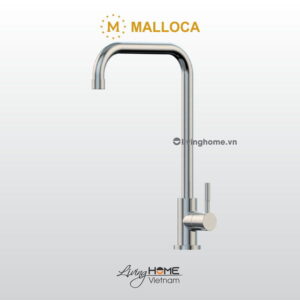 Vòi rửa chén Malloca K-115 XFIT inox, hiện đại