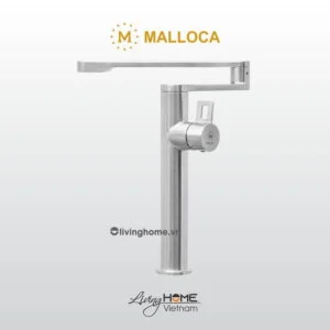 Vòi rửa chén Malloca K060-S inox kiểu dáng hiện đại