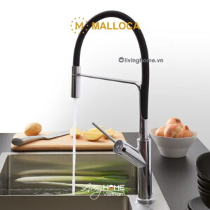 Vòi rửa chén Malloca K081C đồng thau mạ Chrome