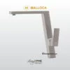 Vòi rửa chén Malloca K131CR màu kem hiện đại khác biệt