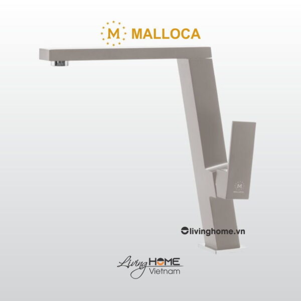 Vòi rửa chén Malloca K131CR màu kem hiện đại khác biệt
