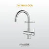 Vòi rửa chén Malloca K150DW đồng thau mạ Chrome