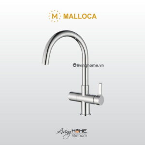 Alternative view of Vòi rửa chén Malloca K150DW đồng thau mạ Chrome