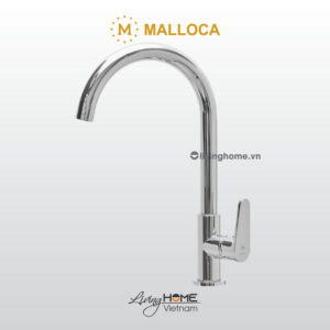 Vòi rửa chén Malloca K1603CL đồng thau mạ Chrome