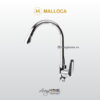 Vòi rửa chén Malloca K279N đồng thau mạ Chrome
