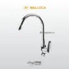 Vòi rửa chén Malloca K279N đồng thau mạ Chrome