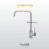 Vòi rửa chén Malloca K559-SN inox hiện đại bền bỉ