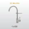 Vòi rửa chén Malloca K569-SN inox bền bỉ cổ điển