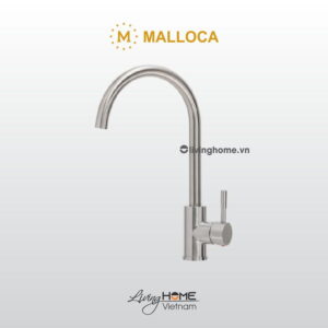 Vòi rửa chén Malloca K569-SN inox bền bỉ cổ điển
