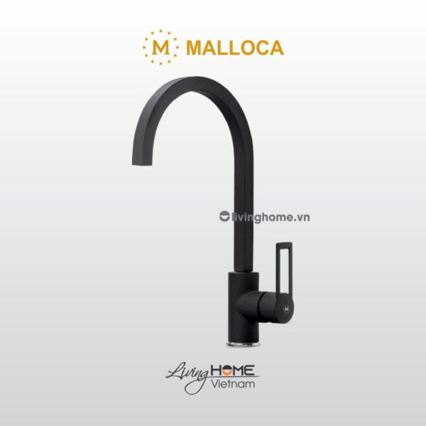 Vòi rửa chén Malloca MF-040 màu đen sang trọng